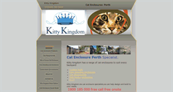 Desktop Screenshot of kittykingdom.net