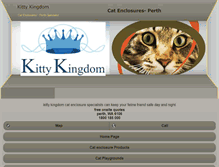 Tablet Screenshot of kittykingdom.net